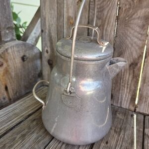 Vintage‎ Wear Ever Coffe Percolator #3112 Cooper Handles Rare Antique Coffe Pot